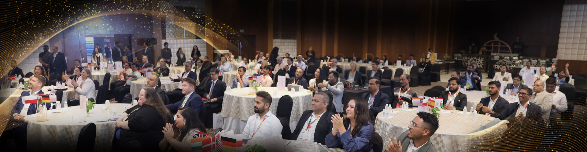 Delegates in a curated B2B investment meeting at Global Investment Convention